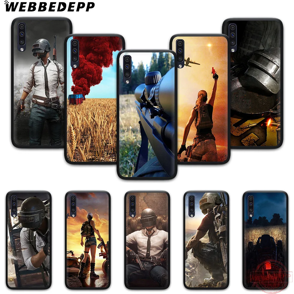 

WEBBEDEPP pubg soft silicone for Samsung A3 5 6 7 8 9 J6 A10 A20 A30 A40 A50 A60 A70 M10 M20 30 40