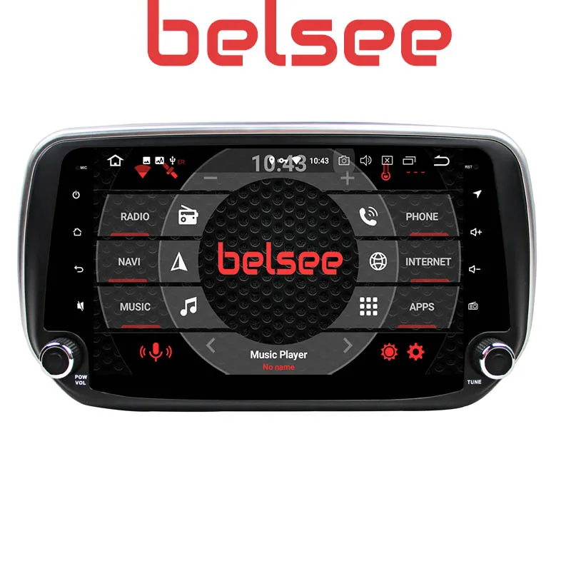 Flash Deal Belsee 9" IPS Screen Android 8.0 Radio Car Stereo Upgrade Head Unit GPS Navigation Player for Hyundai Santa Fe ix45 2019 2018 1