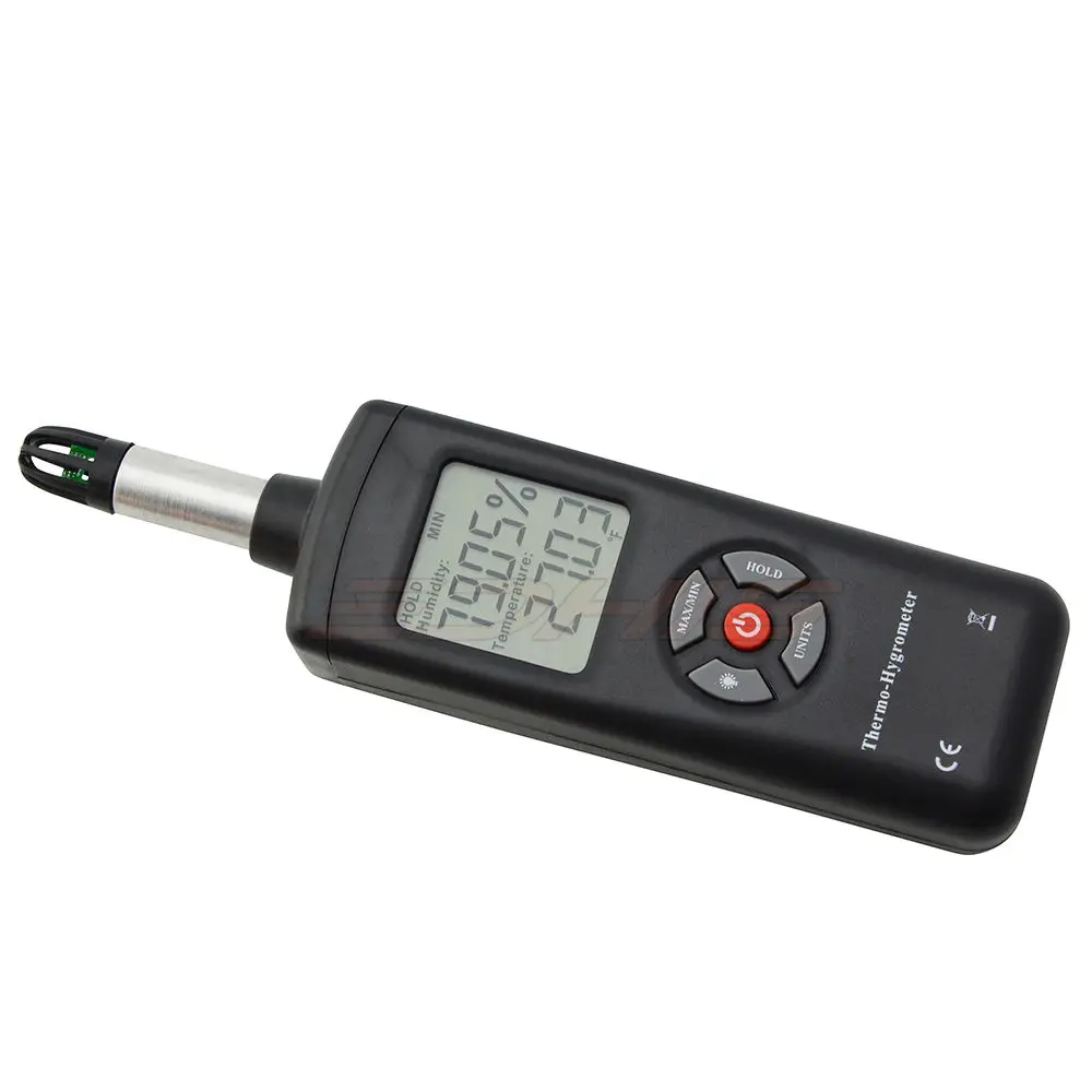 

LCD Temperature Humidity Meter Thermo-Hygrometer Dew Point Psychrometer Tester LH500