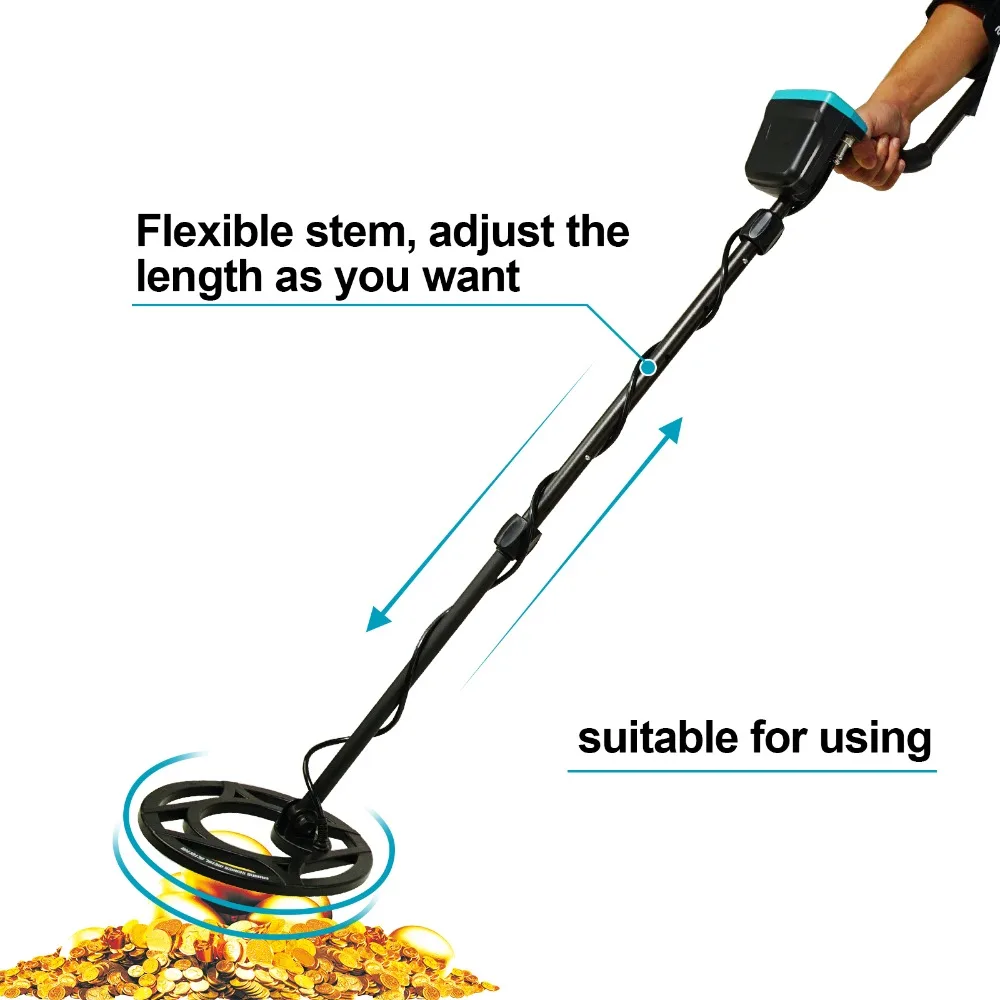 Beste Alle Zon TS180 Waterdichte Handheld Metaaldetector Ondergrondse Hoge Precisie Kleine Type Archeologische Positionering Instrument
