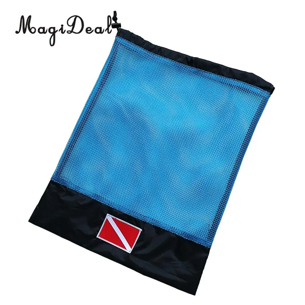 Multi Purpose Scuba Diving Mask Goggles Regulator Equipment Holder Storage Carry Mesh Bag