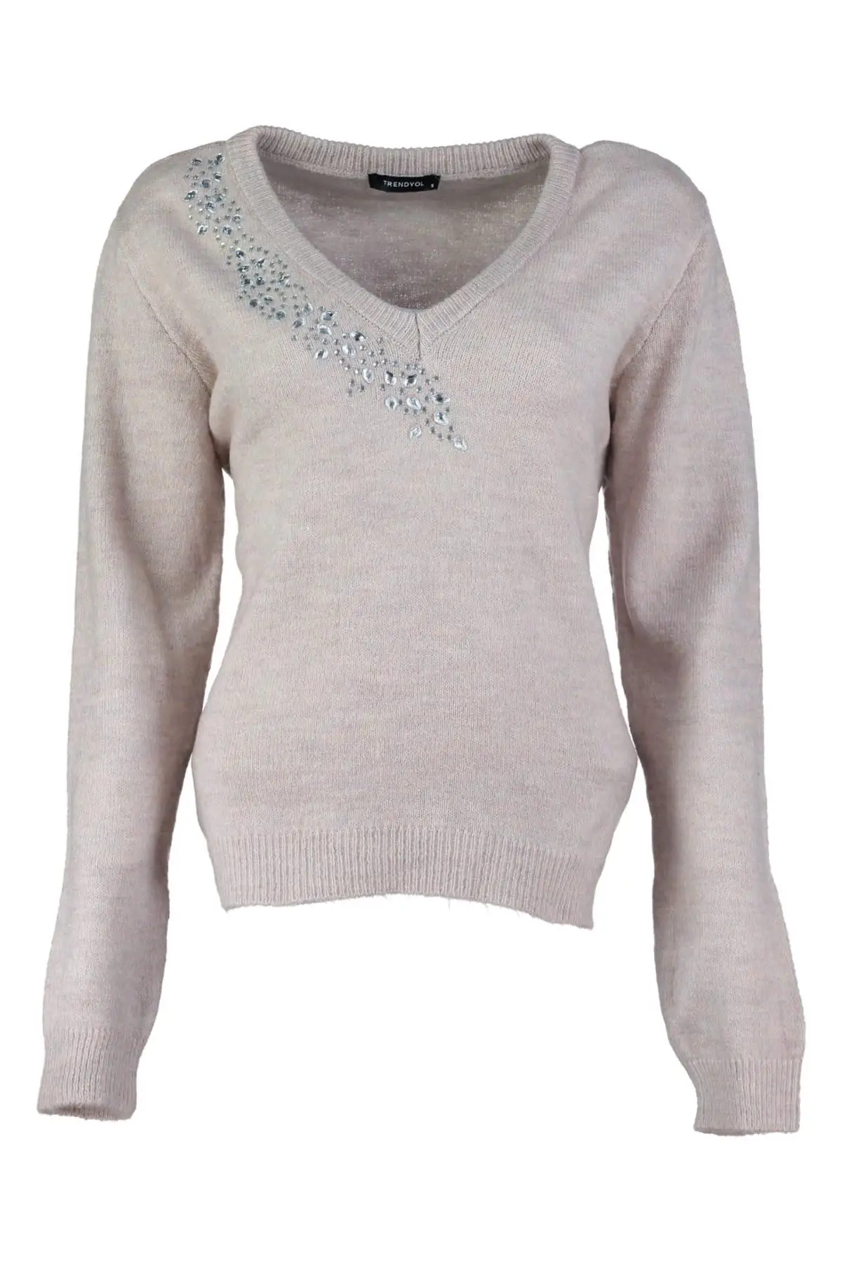 

Trendyol WOMEN-Powder Stone Detail Sweater Sweater TWOAW20DU0024
