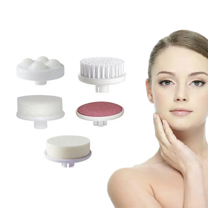 Electric New Facial Scrub Brush Rotary Skin Face Care Massager Cleaner