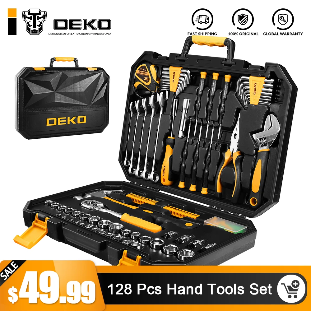 Набор инструментов: "ops35" home owner's tool set 35pcs "orient". Набор аккумуляторного электроинструмента deko dkis12, кол-во: 2 шт. Набор инструментов deko dkmt187. Гайковерт dkis12 и дрель dkcd12. Deko set.