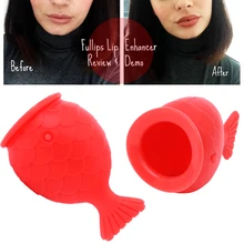 Women Lip Plumper Fish Shape Silicone Sexy Full Lip Enhancer Device Nipple Increase lips Lip Plump Thick Natural Pout Mouth Tool