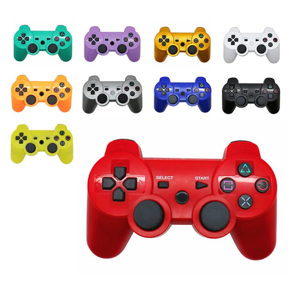 Wireless Game Controller For PS3 Controller Dual Vibration Joystick
