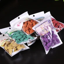 40 шт./компл. натуральный Tower обратного Ладан конусов полые Буддизм дым конусов лаванда; Жасмин сандалового дерева Ароматерапия