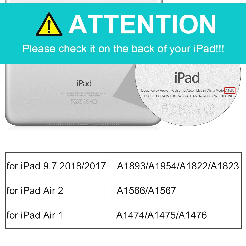 Беспроводная клавиатура для iPad Air 2 / Pro 9 7 2017 2018 A1893 A1954 A1822 A1823 съемный чехол