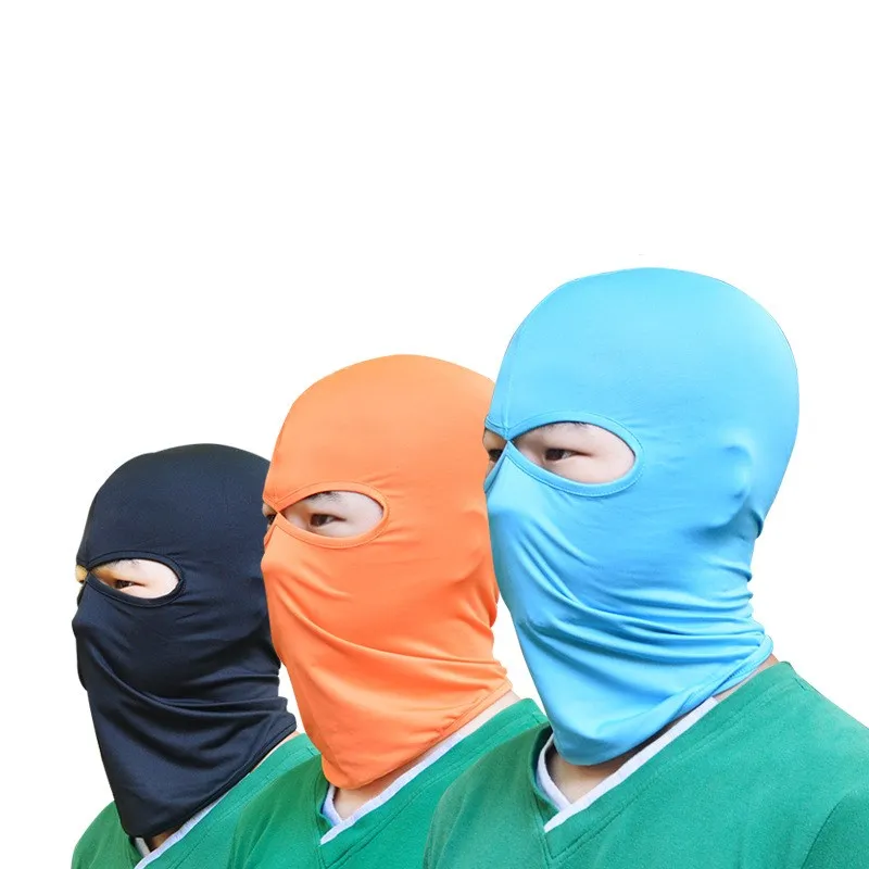 

2017 new Outdoor Cycling Motorcycle Head Cover Mask Windproof Sunscreen Dust Dust-Proof Sun Block Single Hole Cap Neck Guard