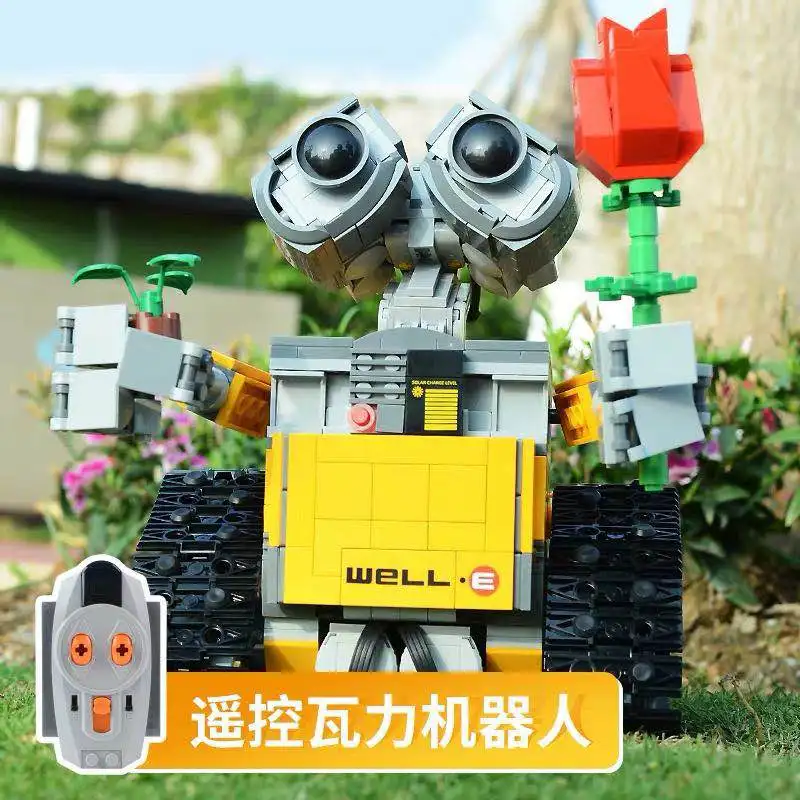 

16003 Legoingly Ideas Technic 21303 WALL E Robot RC Eve Playmobil Building Blocks Action Figures Toys Compatible Technik