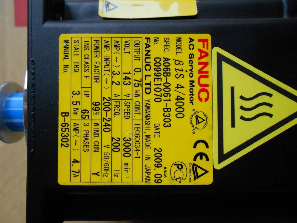 Использованный Серводвигатель FANUC|fanuc servo motor|motor motormotor motor |