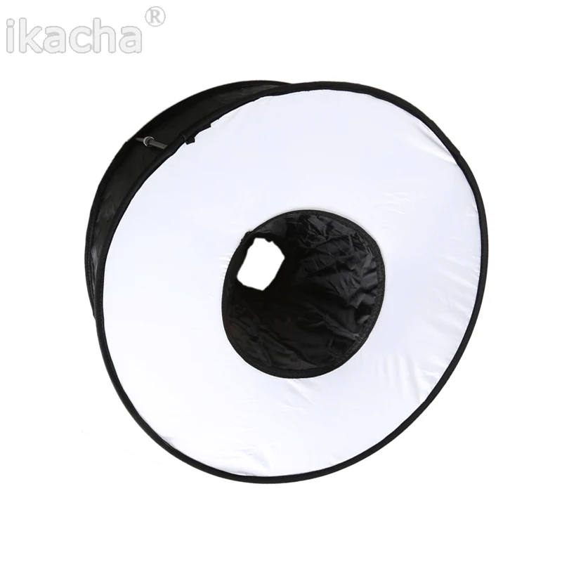18 45CM Round Flash Diffuser Universal Folded Ring Softbox (3)