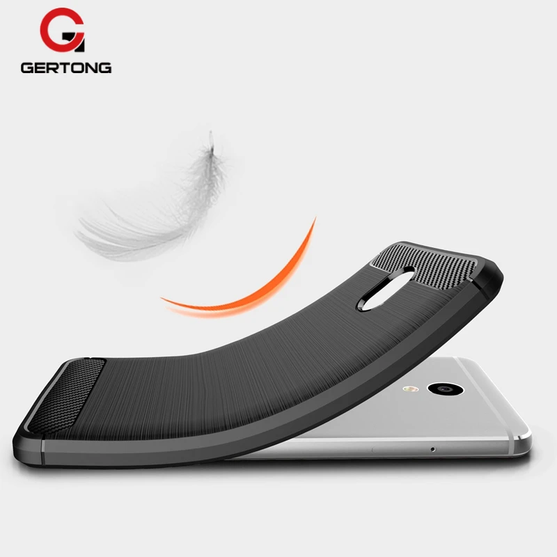 

GerTong Shockproof Case For Meizu M5 M6 Note S M5S Pro 7 Plus Coque Cover Fundas Capa Carbon Fiber Mobile Phone Protective Armor