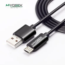 MyGeek Micro USB Cable Fast Charging Mobile Phone Andriod Cable Adapter USB Data microusb Charger Cable for Samsung HTC LG