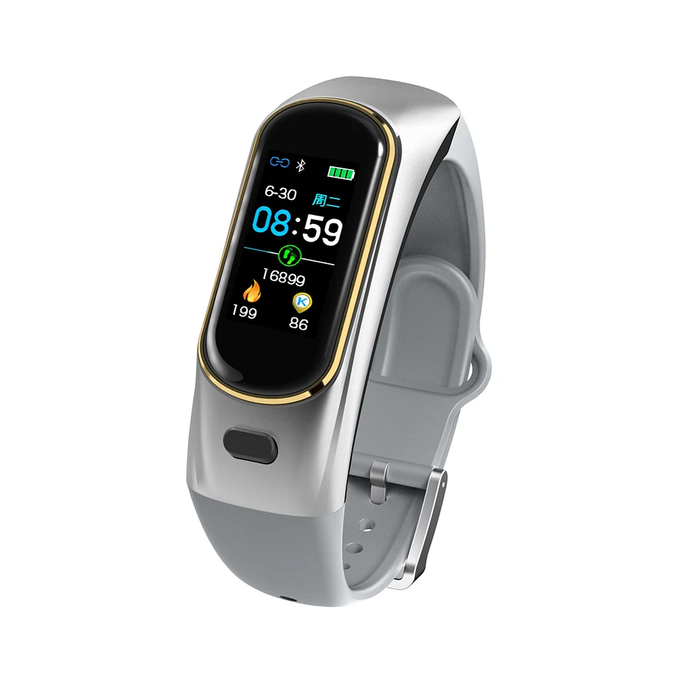 

H109 Fashion Waterproof Smart Watch Smart Bracelet with Wireless Bluetooth Earphone With Muti-Sporting Data Call Reminde