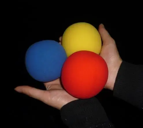 

3pcs/lot 8cm Super Soft Sponge Balls(Red) Magic Tricks Appearing Vanish Magie Stage Street Gimmick Illusion Comedy Props