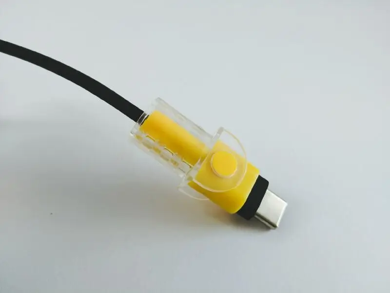 10 шт./лот USB кабель протектор красочные USB зарядное устройство Шнур защита для iPhone 8 7 6s 6 5 5S рукав Защита для samsung Android - Цвет: for Android USB