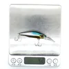 AOCLU – leurre méné rigide avec hameçons VMC pour la pêche en eau douce et salée, appât artificiel idéal pour la pêche au bar, 6 couleurs, 50mm, 4.2g ► Photo 3/6