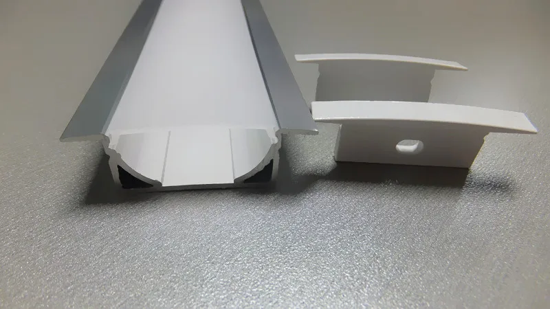 

100cm, Free shipping, End caps And Mounting clips Included, Micro Under-Cabinet LED Strip Fixture Profile Aluminum Channel
