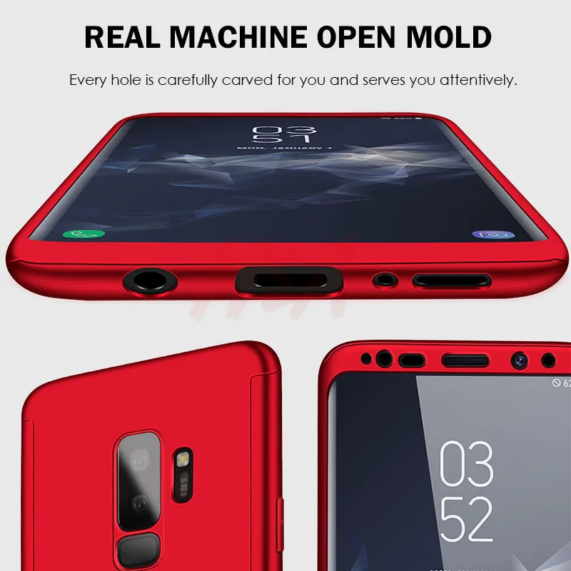 H&A Luxury 360 Full Cover Phone Case For Samsung Galaxy S10 S9 S8 Plus S7 Edge Note 9 8 Shockproof Cover S10 lite Fundas Capa H&A Luxury 360 Full Cover Phone Case For Samsung Galaxy S10 S9 S8 Plus S7 Edge Note 9 8 Shockproof Cover S10 lite Fundas Capa