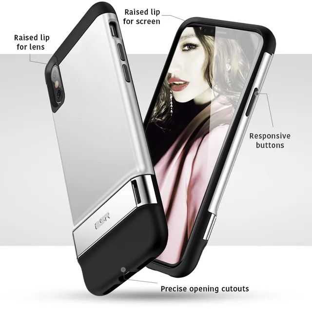 esr metal kickstand case for iphone xs esr metal kickstand case for iphone xs