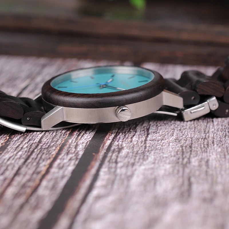 BOBO BIRD New Design Wooden Watches Wood Band Quartz Wristwatch For Men and Women Timepieces Accept OEM DROP SHIPPING W*Q07