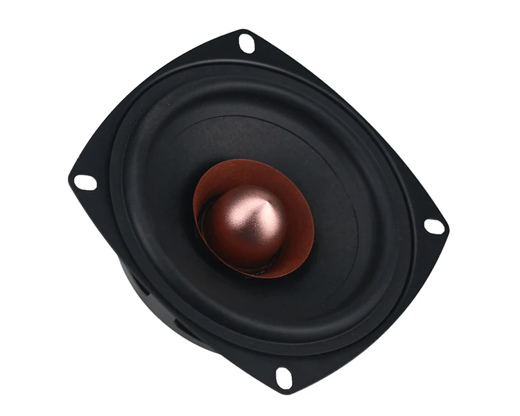 GHXAMP 4 дюймов квадратный полный спектр динамик блок 4ohm 25 Вт алюминиевый Железный бор Магнитный вокальный музыкальный инструмент ядовитый 2 шт