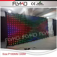 3 м* 6 м P18CM led изображение фона сценический дизайн