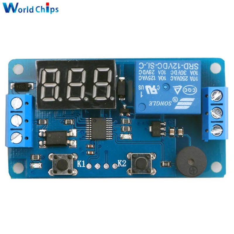 Free Shipping Dc 12v Programmable Timer Switch Trigger