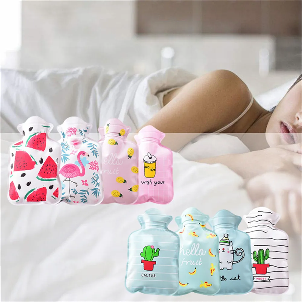 8 Colors Cute Household Warm Items Guatero Safe And Reliable High-quality Washable Hot Water Bottle Bag Wholesale Drop Shipping