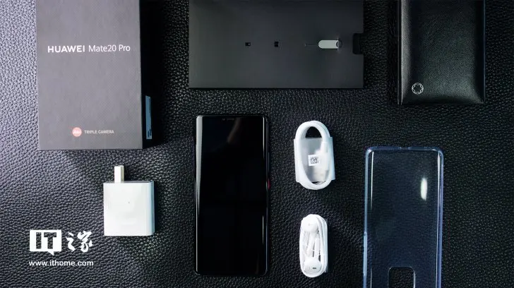 HUAWEI mate 20 Pro, мобильный телефон, полный экран, водонепроницаемый, IP68, 40 МП, 4 камеры, Kirin980, быстрое зарядное устройство, 10 в/4 а, 8 Гб ram, 256 ГБ rom