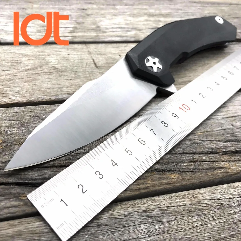 Складной нож LDT 0095 BW 9CR18MOV лезвие G10 ручка подшипник тактический кемпинг охота EDC
