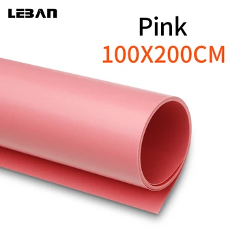 

Seamless Water-proof 100cm*200cm 39"*79" Pink PVC Backdrop Background Cloth for Photo Photography Studio Lighting