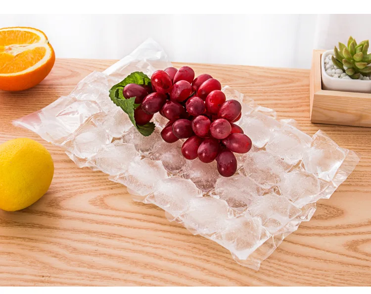 10pcs/pack Disposable Ice cream Bags DIY Ice Cube Maker Creative Small Ice Cube Mold Summer Drinking Tool Kitchen Gadgets