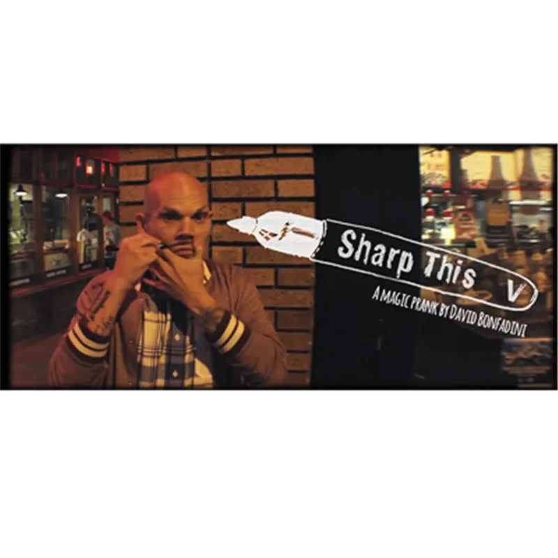 

Sharp This by Vanishing Inc pen gimmick online instruct magic tricks close up stage props magia professional mentalism illusion