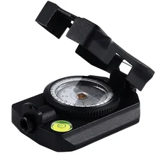 Быстрая Eyeskey Водонепроницаемый выживания Военный компас Пеший Туризм Кемпинг Карманный Lensatic Компас ручной Книги о военной технике