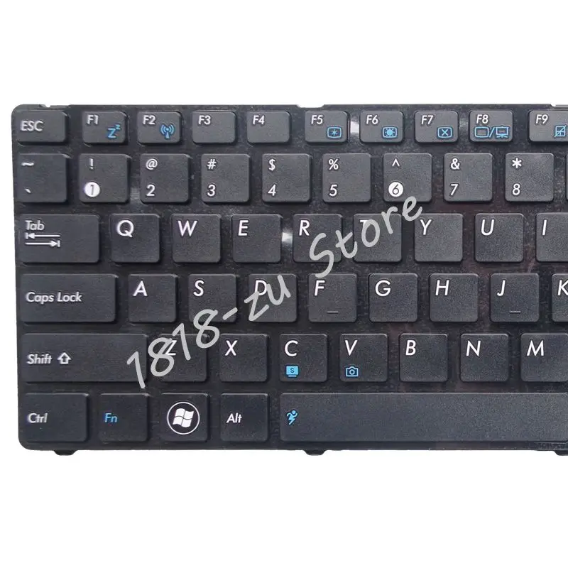  YALUZU  English Laptop keyboard FOR ASUS K70I K70ID F90 F50 F52 F52q X5DC X5DIJ X50IJ X5DIN K50 K50