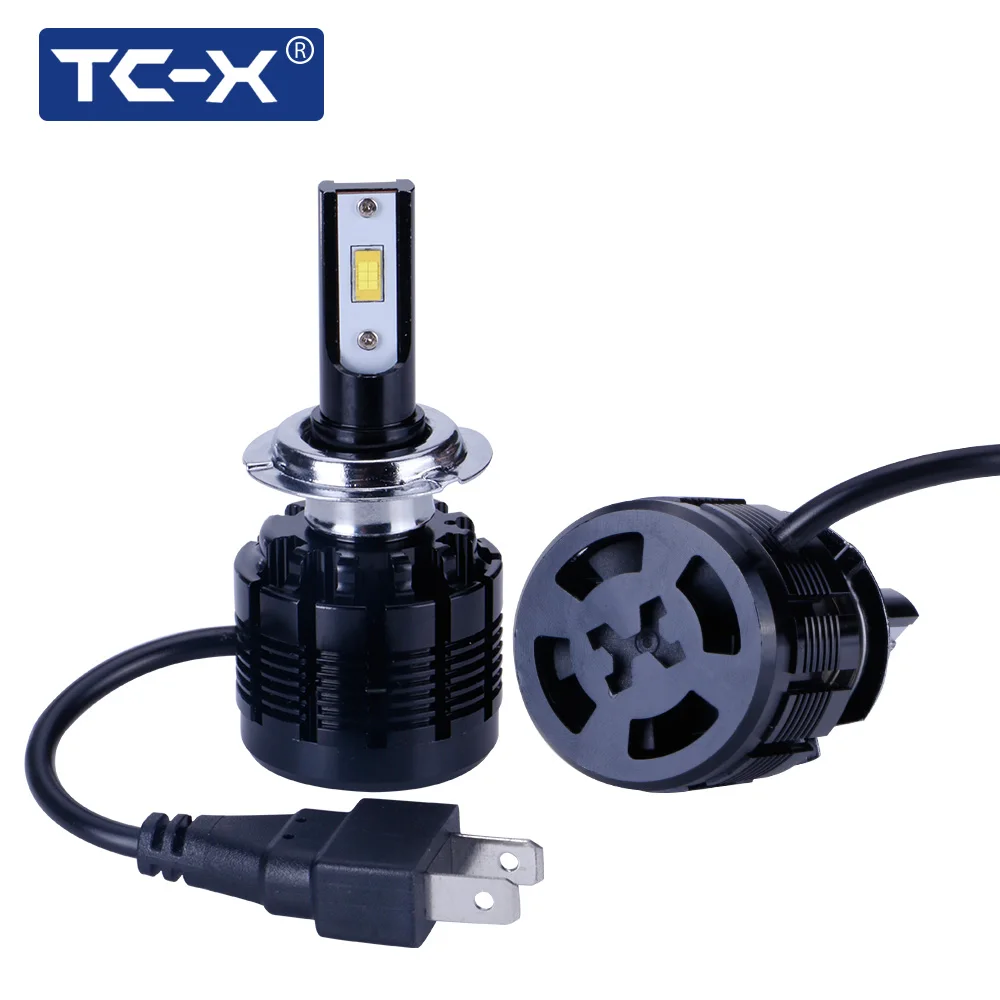TC X LED светодиодные лампы H1 H7 H11/H8/H9 H4/9003 9005/HB3 9006 /HB4 880/H27 7200LM 6000 К фары автомобиля