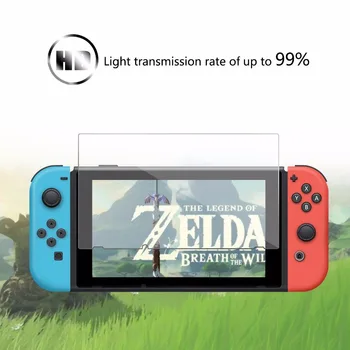 

Tempered Glass Screen Protector for Nintend Switch Super Tough Screen Protectors Screen Guards Premium Tempered Glass