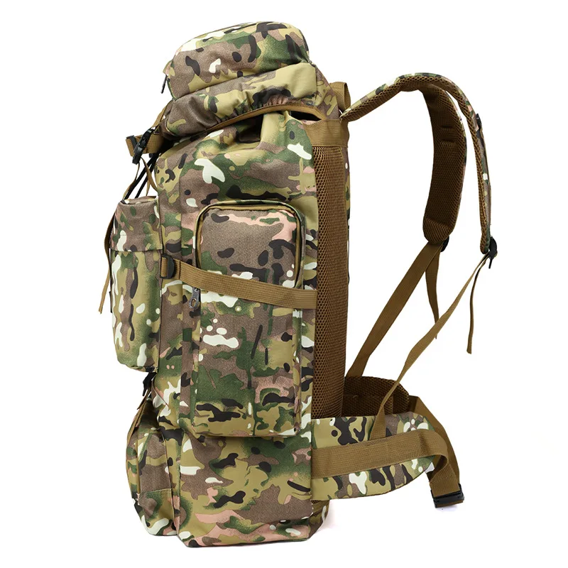 

Outdoor Hiking Camping Cycling Tactical Backpack Multifunctional Portable Nylon Bag Leisure Fashionable Waterproof Bag 48-53