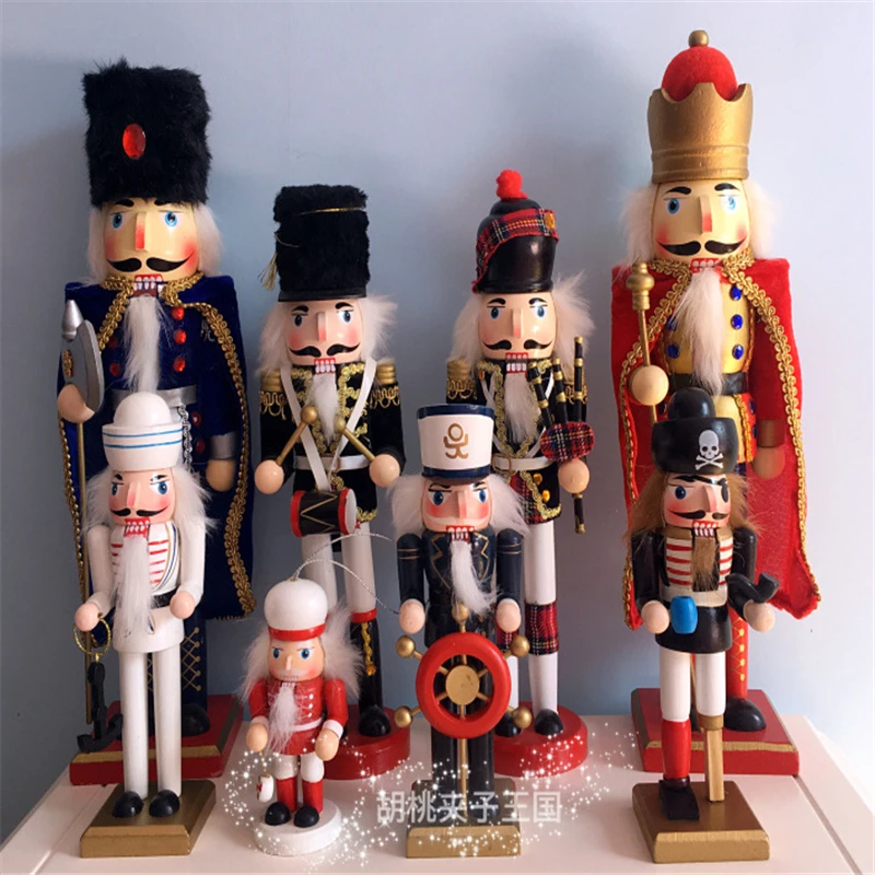 

Nutcracker Puppet Decoration Pirate Captain Creative Birthday Gift Bar Living Room Bookstore Exquisite Ornaments