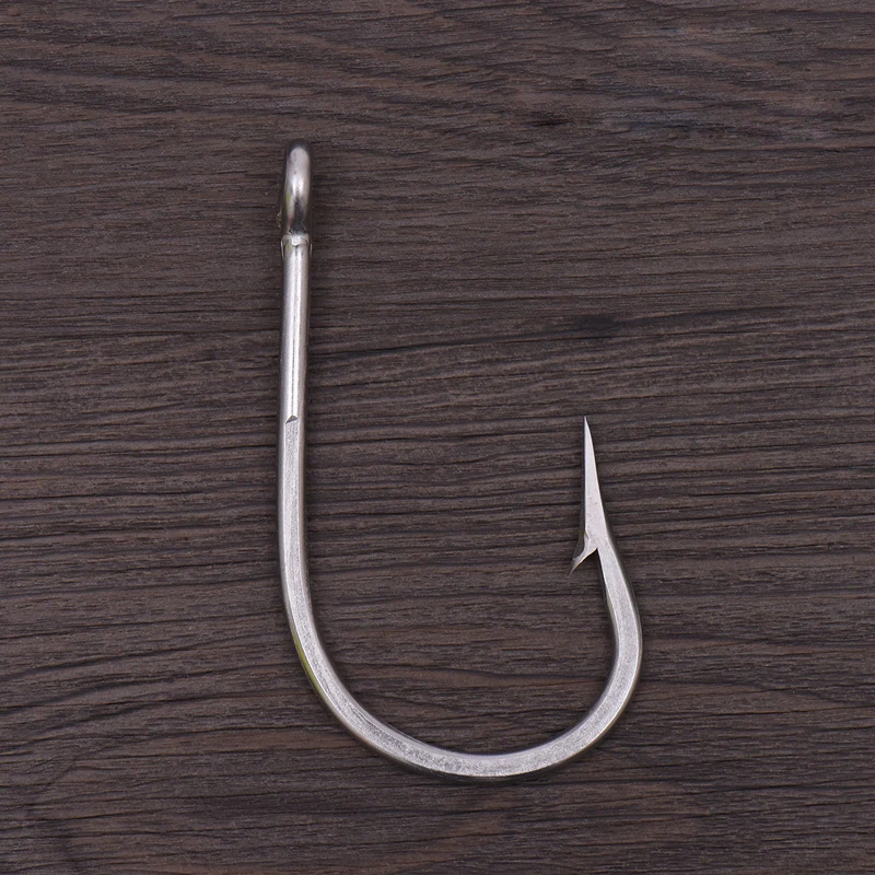 Buy 2pcs Large Size Stainless Steel Jig Hook Saltwater