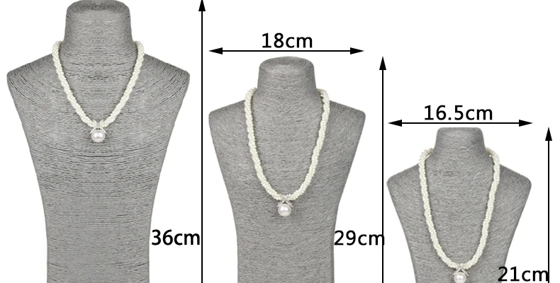 Пеньковая веревка ожерелье Дисплей Стенд держатель хороший дизайн вешалка для ожерелья Высокое качество ювелирных изделий Дисплей Бюст Модель стойки