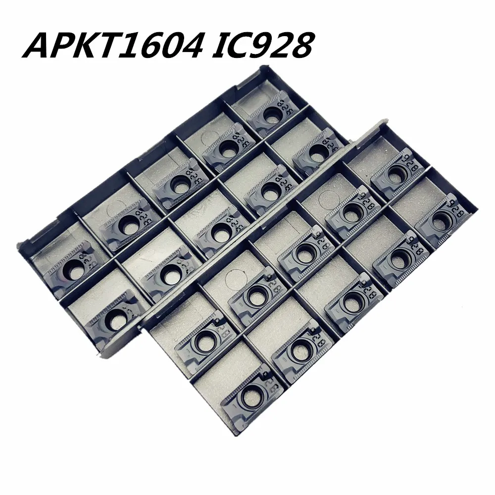 

20PCS Lathe Tool APKT1604PDR 76 IC928 High Quality Carbide Tool Metal Knife APKT1604 CNC Machine Tool Parts Milling Tool