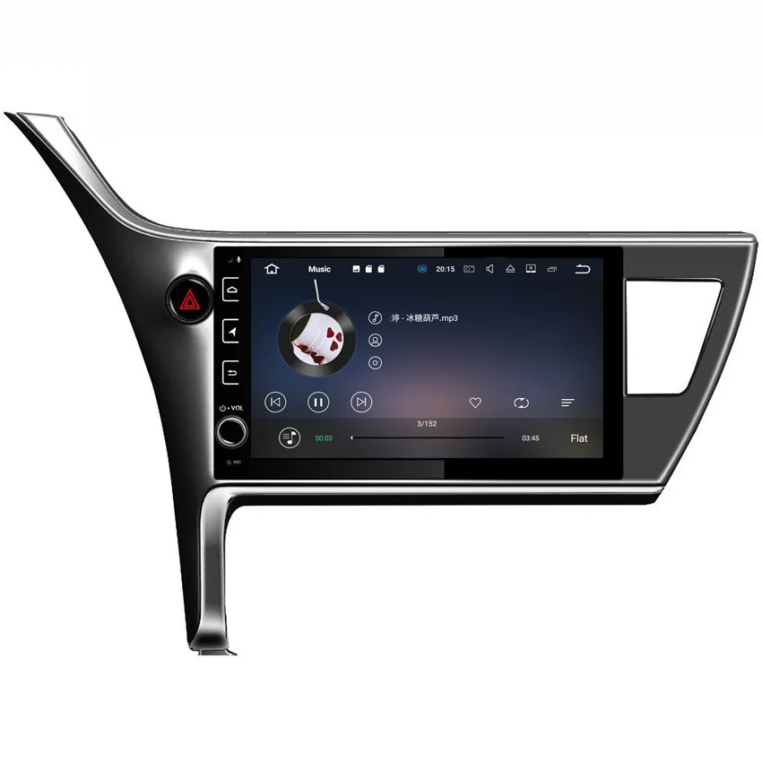 Perfect Liislee 2 din Car Navigation GPS For Toyota corolla 2016~2018 Android Auto Radio Multimedia Big Screen Player Bluetooth 3