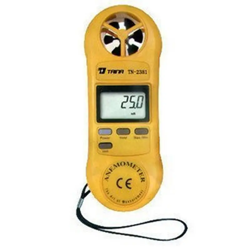 LUTRON Anemometer LM 81AM Anemometer, working humidity MAX. 80 RH