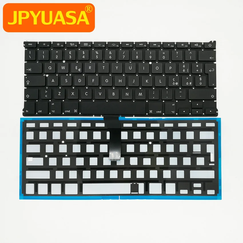 Новая итальянская клавиатура IT с подсветкой для Macbook Air 13 дюймов A1369 A1466 2011 2017