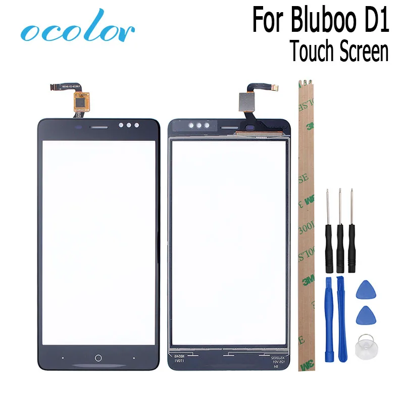 ocolor For Bluboo D1 Touch Screen Panel Perfect Repair Parts Mobile Phone Accessory With Tools And Adhesive | Мобильные телефоны и