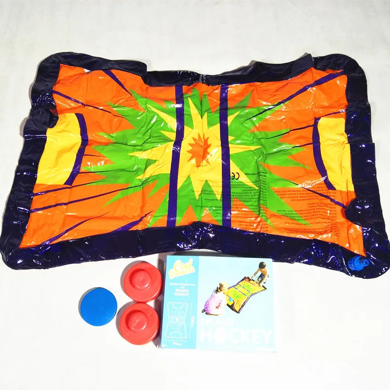 low cost  Splash Hockey Summer Fun Pool Beach Toys Inflatable Play Center For Children Baby Backyard Swimming