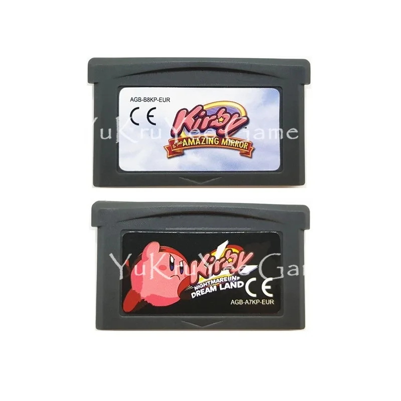 Kirby Series Video Game Memory Cartridge Card for 32 Bit Console Accessoriesin Replacement